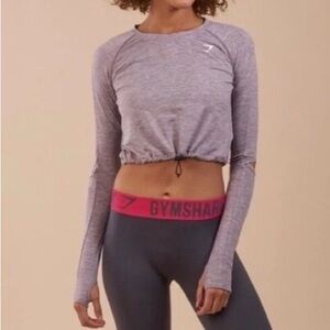 Gymshark Long Sleeve Crop Top